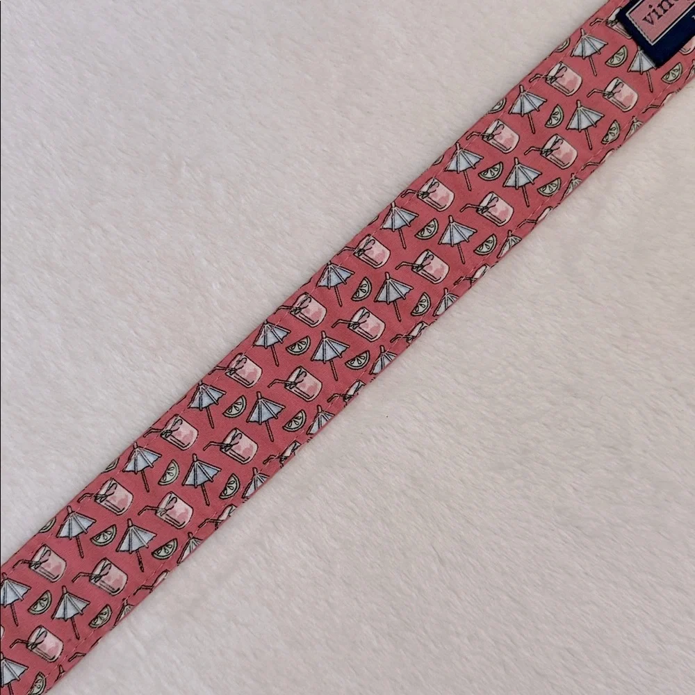 Vineyard Vines | Cocktail Drink Umbrella Classic D-Ring Cotton Ribbon Belt (S) - Picture 11 of 14